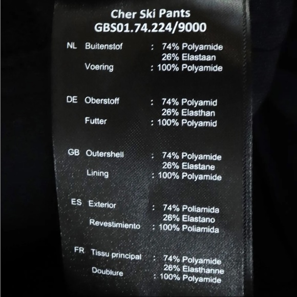 Goldbergh Cher Ski Polyamide & Elastane Pants in Black -Women's US Size 4 - Picture 9 of 13
